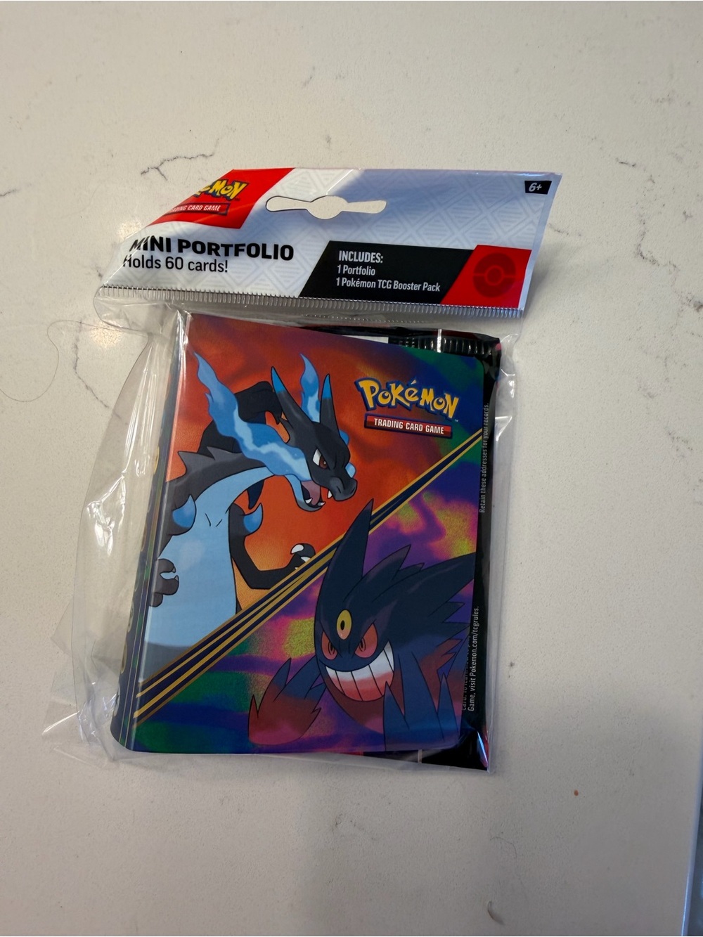 Pokémon Mini Portfolio - Blue & Purple Gengar/Charizard Design